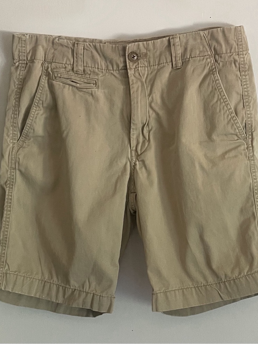 Arizona Jean Company Men's Khaki Flat-Front Shorts